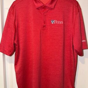 University of Pennsylvania Columbia ORANGE Men's Polo Shirt